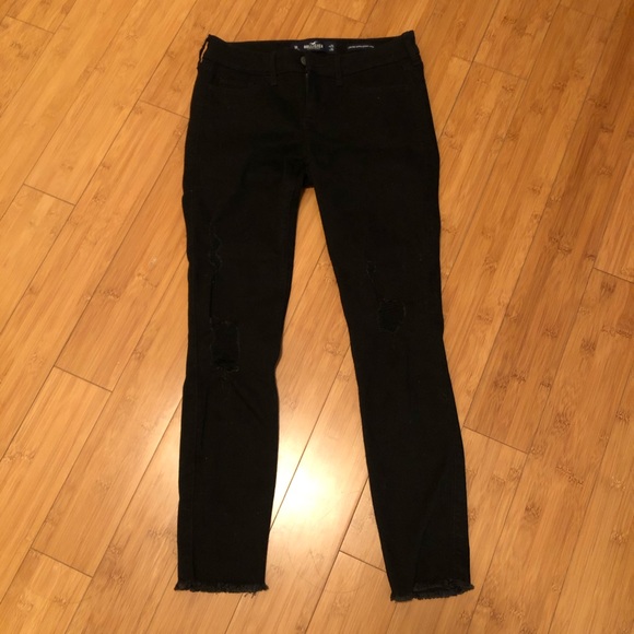 Hollister ripped black jeans - Picture 1 of 6
